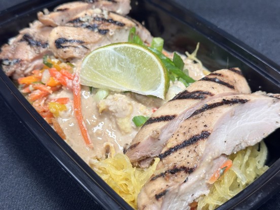 Hale’s Kitchen Chicken Pad Thai on Spaghetti Squash
