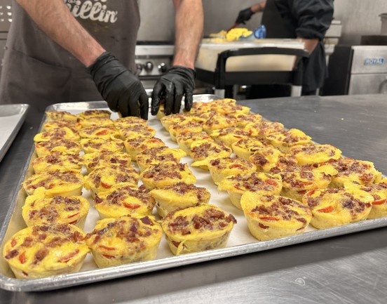NEW!!! Bacon Parmesan Egg Cups - 1/2 dozen