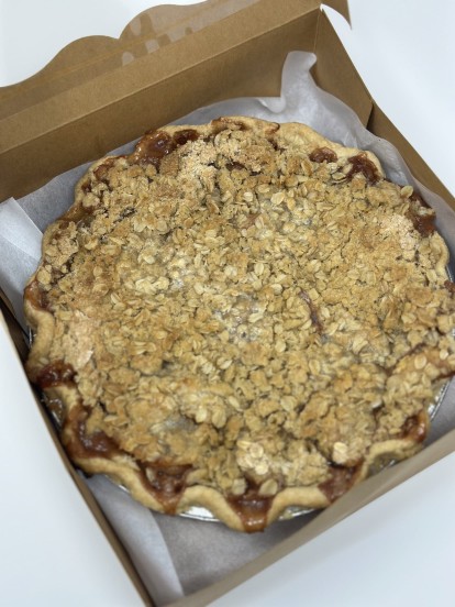 Organic Caramel Apple Crumble