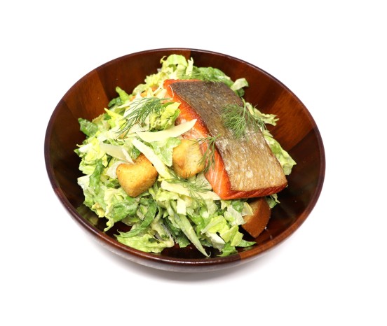 Roasted Wild Caught King Salmon Caesar