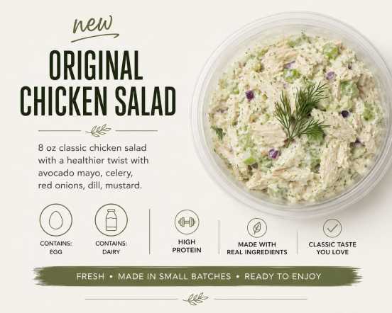 8oz Original Chicken Salad 