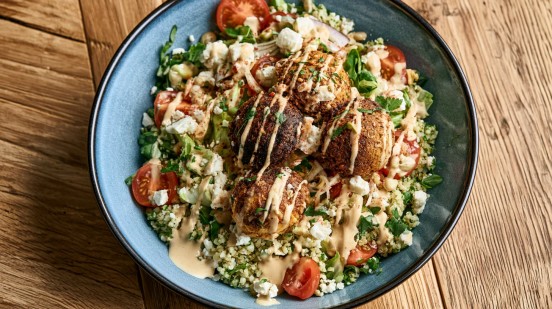 Falafel and Tabouleh (Vegan)