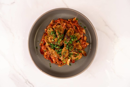 Entree: Italian Sausage and Pepper Pasta