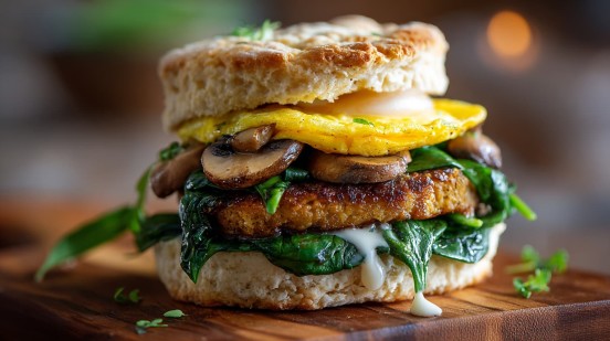 Sausage Sando (Vegan)