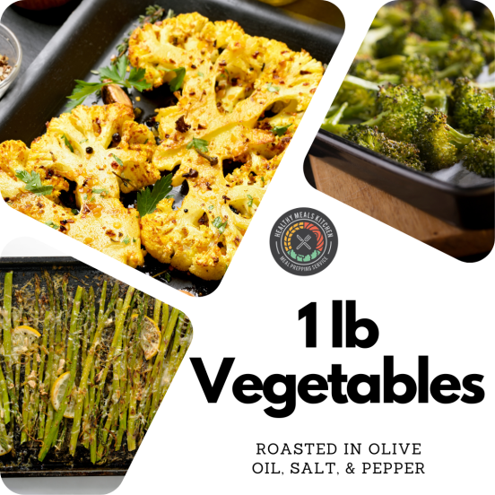 1 lb Roasted Veggies