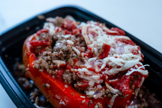 Beef Pizza Bowl 
