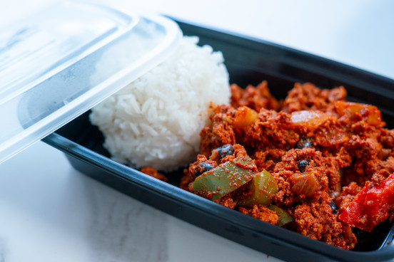Turkey Chili & White Rice