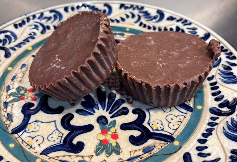 Mistake Bars (chocolate, peanut butter, chopped almonds)