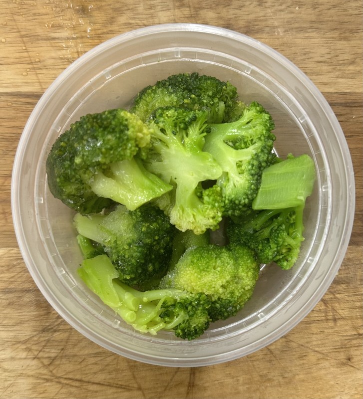 4 oz. steamed broccoli