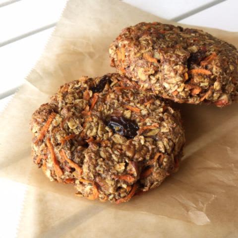 Carrot Cake Breakfast Cookies