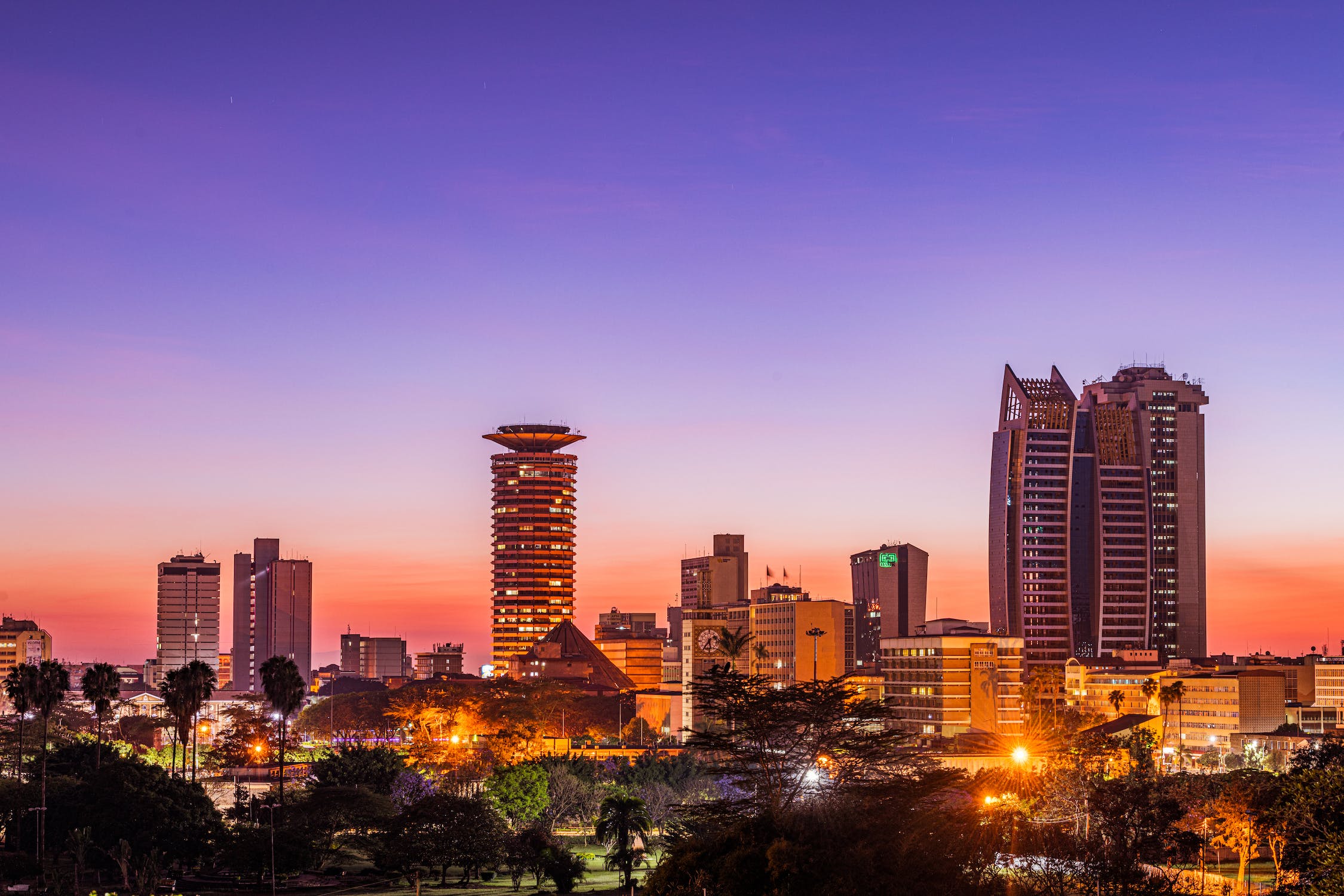 A picture of Nairobi city