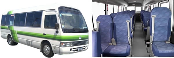 Modern and comfortable car for transfer services provided by Splash Africa