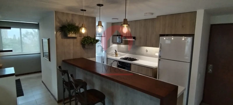 Aparta Estudio Amoblado en el Poblado 5