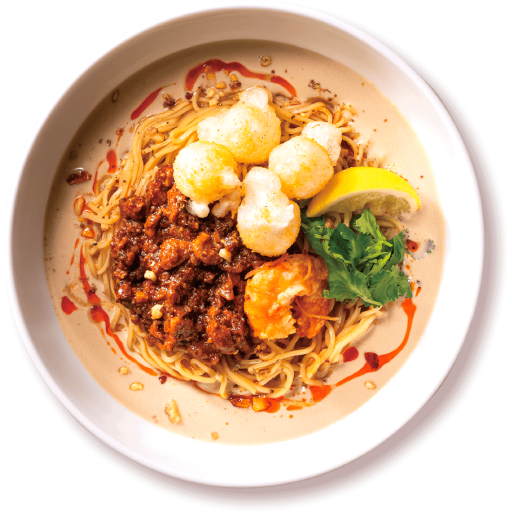 オリエンタル冷やし豆乳担々麺-0