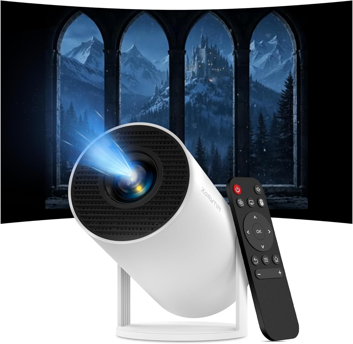 Projector with WiFi and Bluetooth, Mini Projector with Built-in App — image 9 of 9