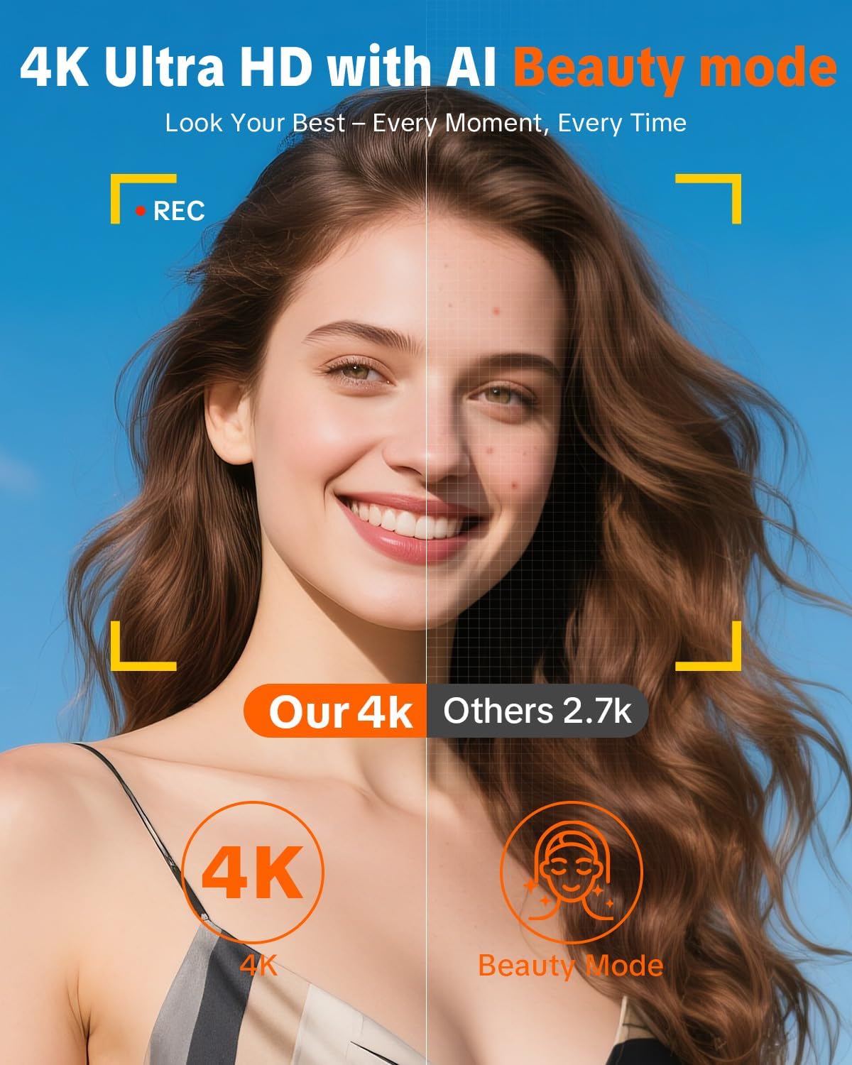 4K Digital Camera for Photography,Flip Screen Digital Camera for Kids — image 3 of 7