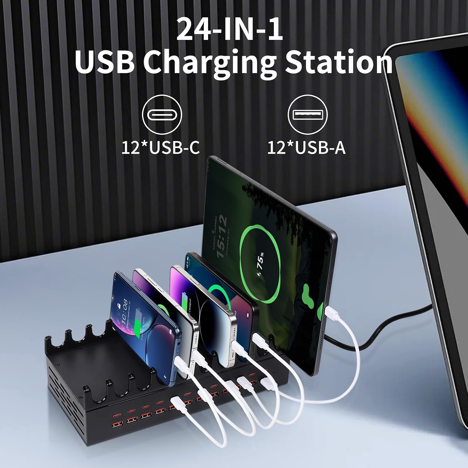 Charging Station for Multiple Devices — image 2 of 8