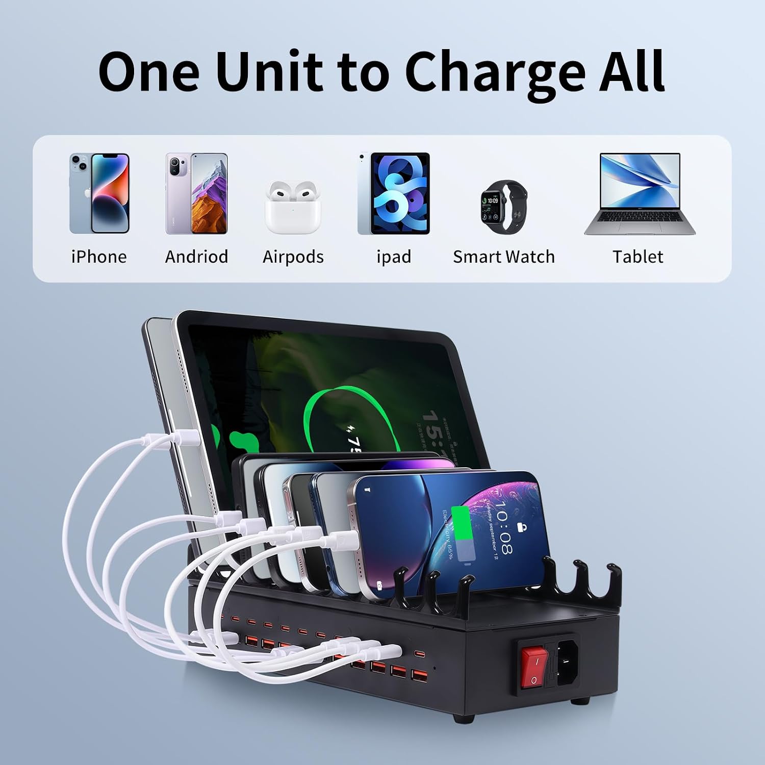 Charging Station for Multiple Devices — image 5 of 8