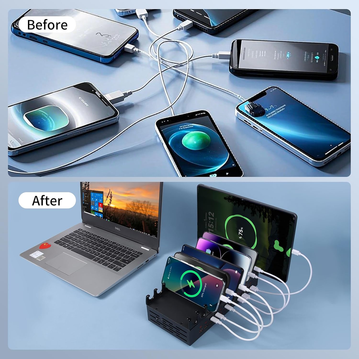 Charging Station for Multiple Devices — image 6 of 8