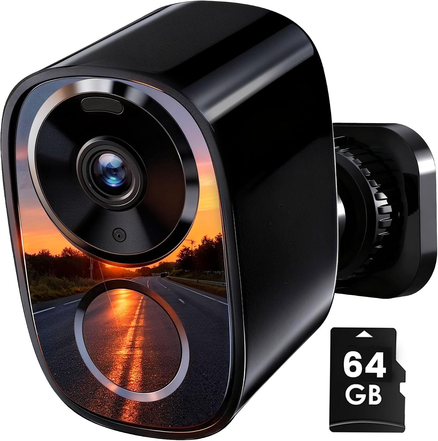 2026 Enhanced 2K UHD Security Cameras Wireless Outdoor – Free Cloud & SD Storage, Dual-Band WiFi 2.4G/5G, Full-Color Night Vision, 6-Month Battery, Motion Alerts, IP66 Weatherproof, 2-Way Talk — image 8 of 8