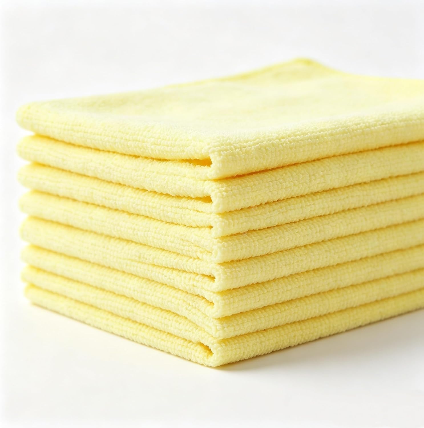 Cleaning Cloths-8 Pieces, Soft Absorbent Towels for Kitchen, Home, Dusting & Washable