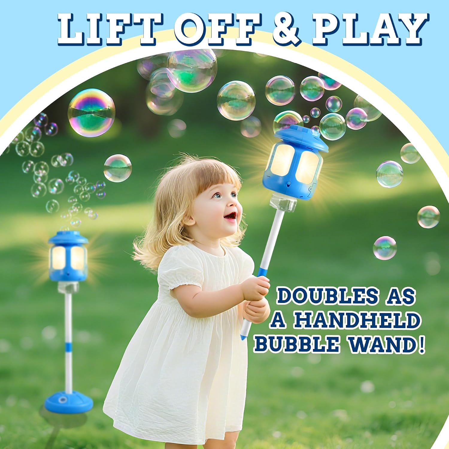 Bubble Machine for Kids Bubble Blower Maker with Lights and Music — image 3 of 7
