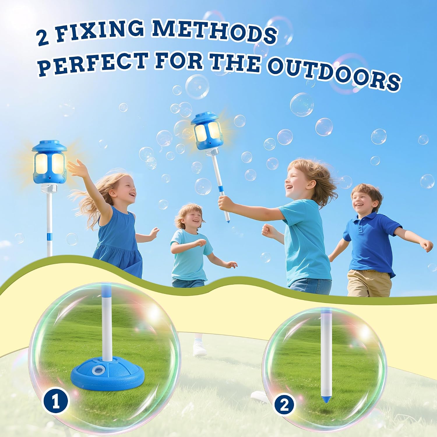 Bubble Machine for Kids Bubble Blower Maker with Lights and Music — image 4 of 7