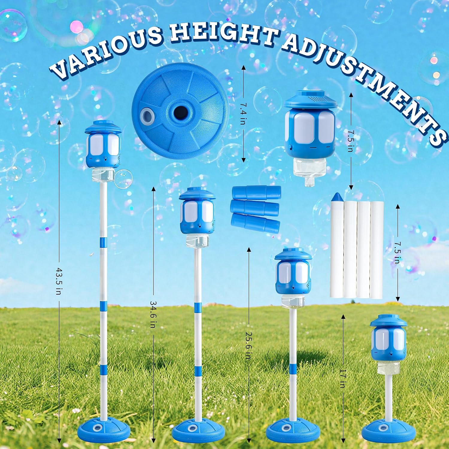 Bubble Machine for Kids Bubble Blower Maker with Lights and Music — image 6 of 7