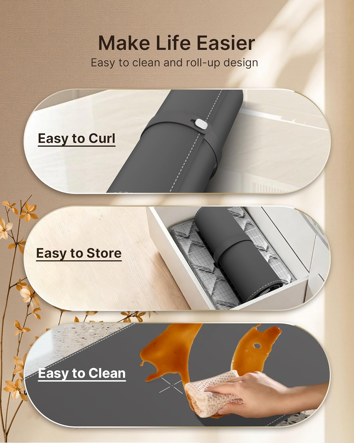 Extra Large Food Warming Mat 32" x 16" with Insulation Pad — image 6 of 9
