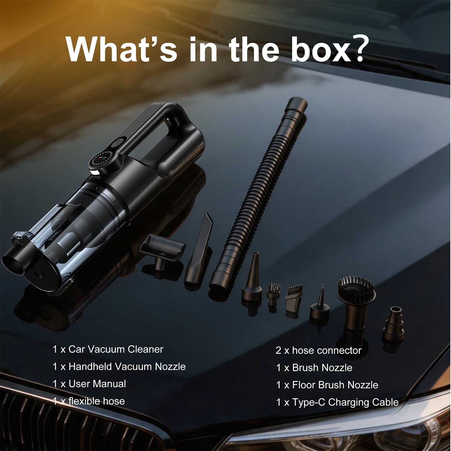 25Kpa Handheld Vacuum Cordless Cleans Car, Home and Office Fast — image 8 of 8