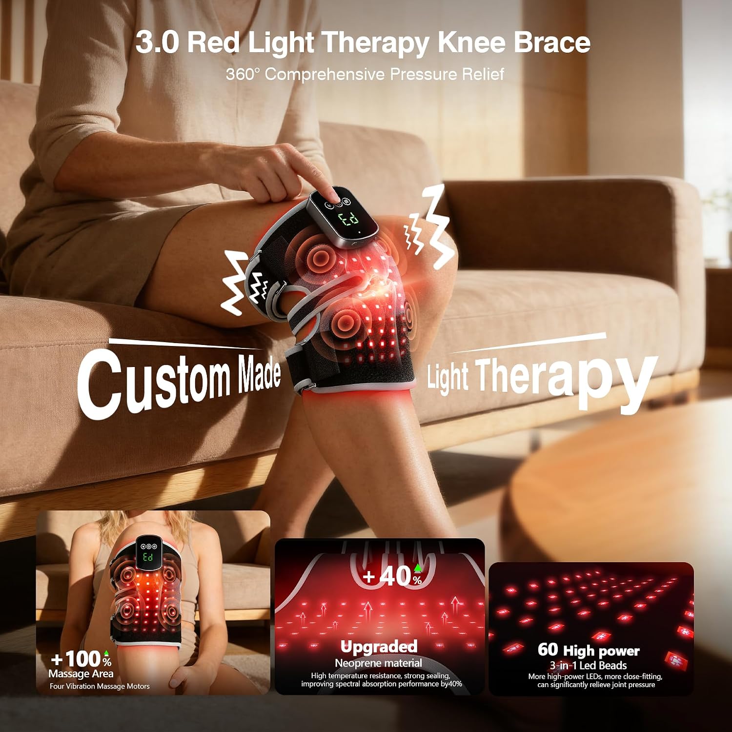 Heated Knee Massager — image 2 of 9