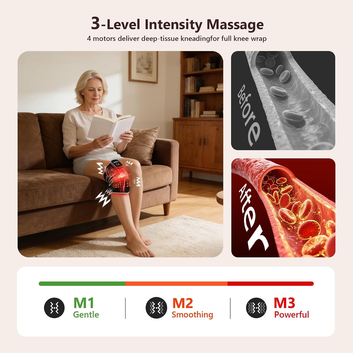 Heated Knee Massager — image 3 of 9