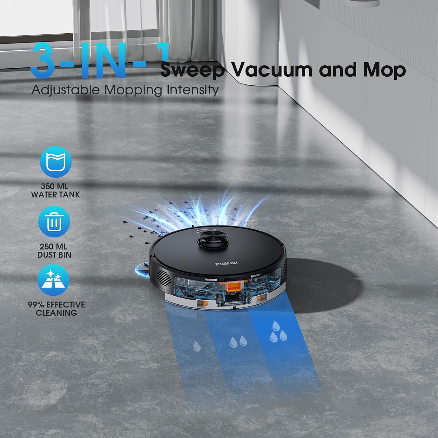 Robot Vacuum and Mop — image 5 of 6