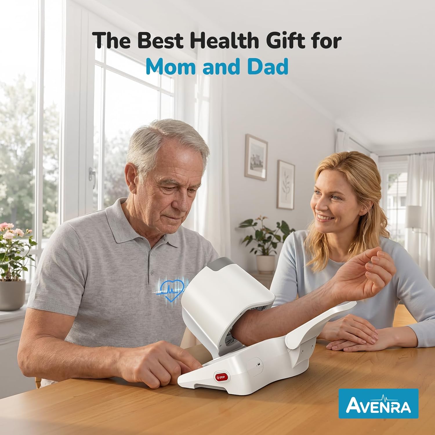 Blood Pressure Monitor for Home Use, No-Wrap Auto-Fit Design — image 9 of 9
