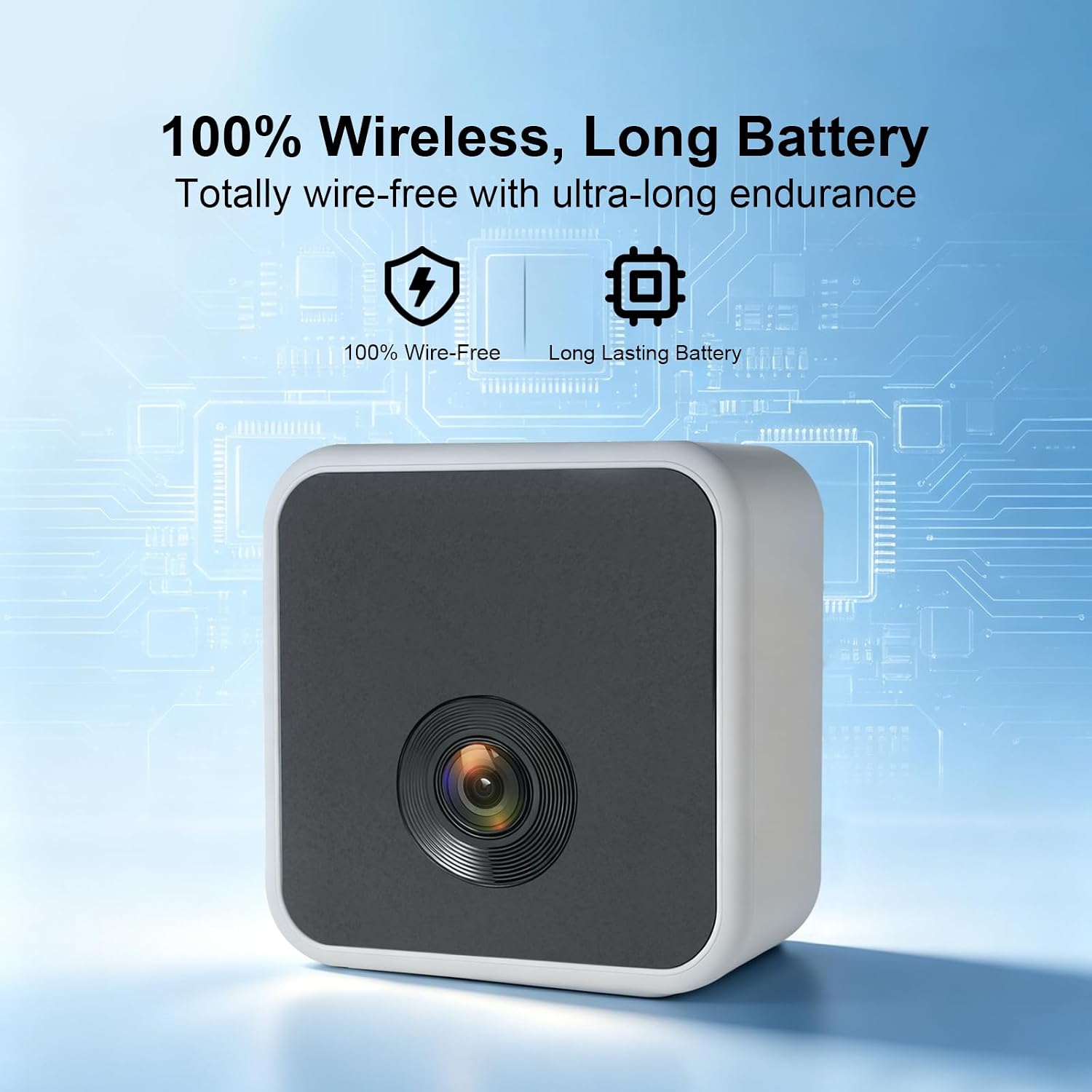 2K Wireless Window Camera with 45-Day Battery, 2.4/5G WiFi, 6s Pre-Roll — image 5 of 7