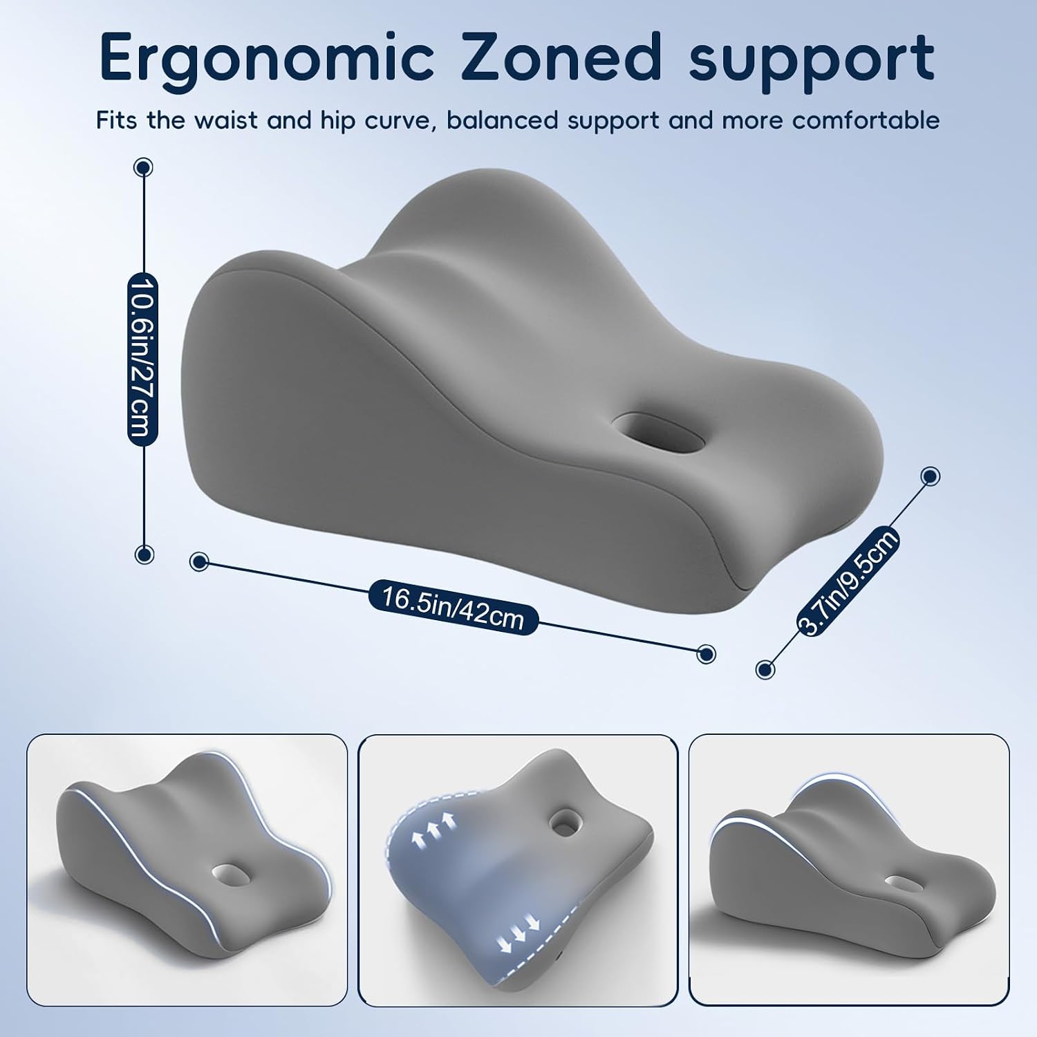 Multi-Position Support Wedge / Body Positioner — Grey — image 2 of 8