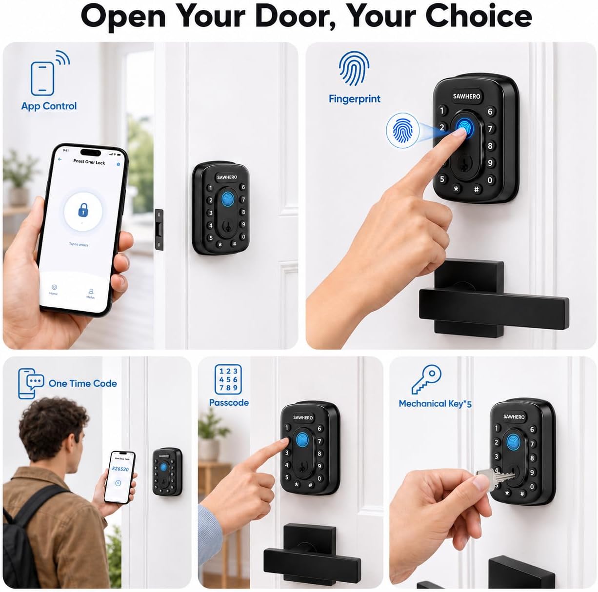 Keyless Entry Door Lock — image 2 of 7