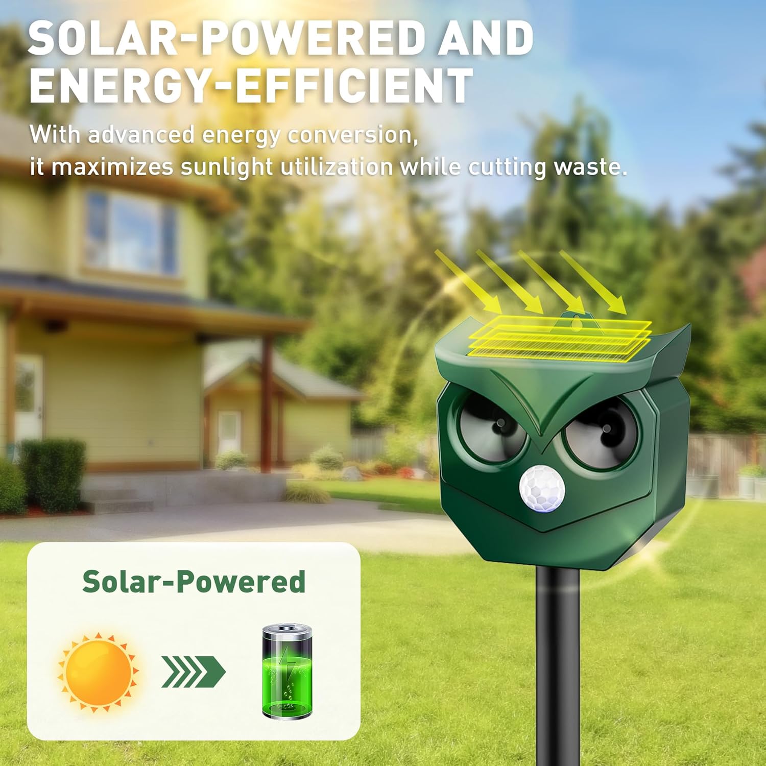 Solar Outdoor Animal Repeller — image 4 of 8