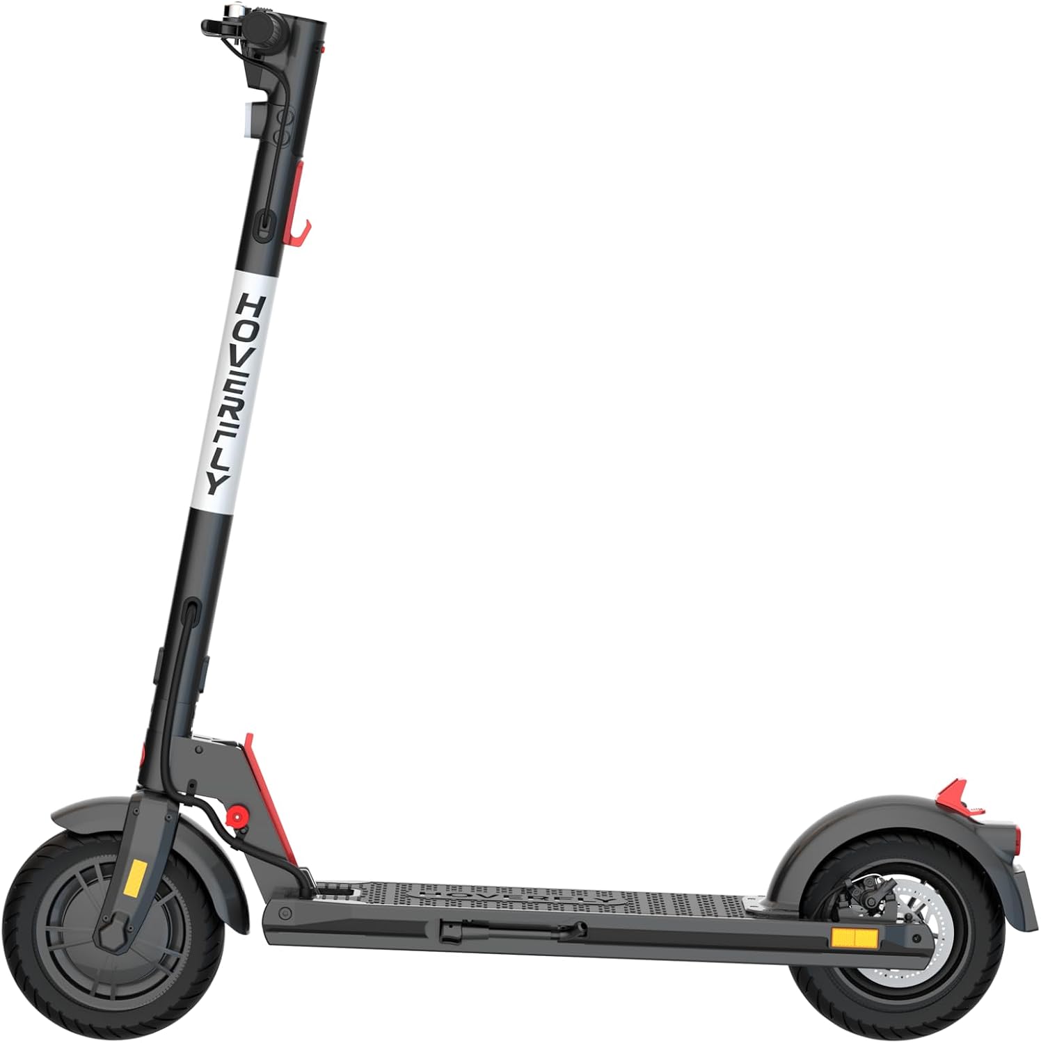 HOVERFLY Electric Scooter for Adults, 10" Solid Tires, 36V 7.8Ah Battery, Electric Code Lock, Big LCD Display w/ Cruise Control, Front Suspension Foldable Escooter — image 11 of 11