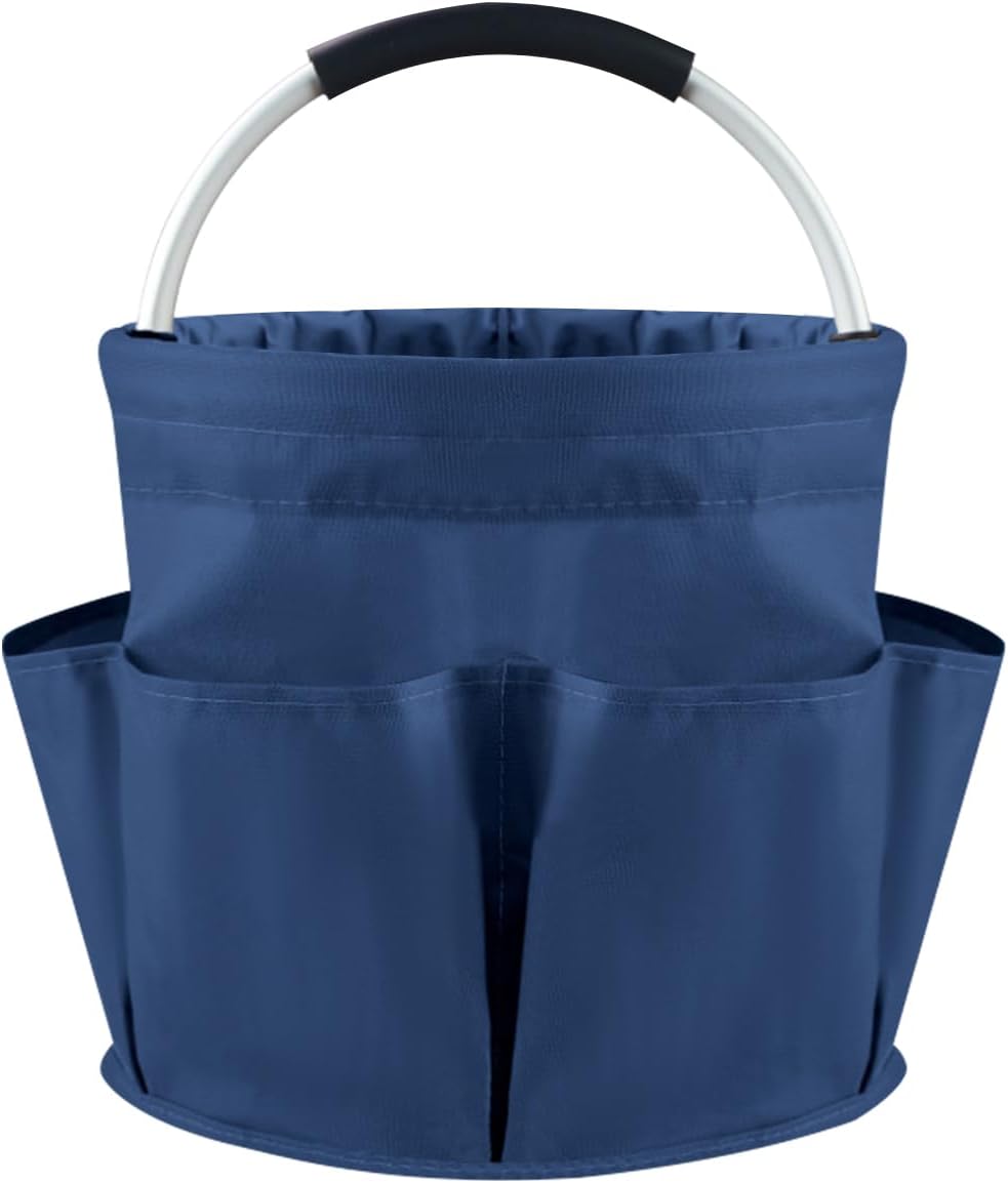 17L Cleaning Caddy with Handle and 6 Pockets — image 3 of 7