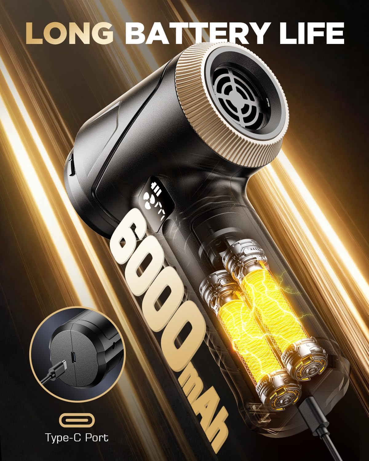 Handheld Vacuum Cleaner 26000Pa Suction with Brushless Motor — image 4 of 8