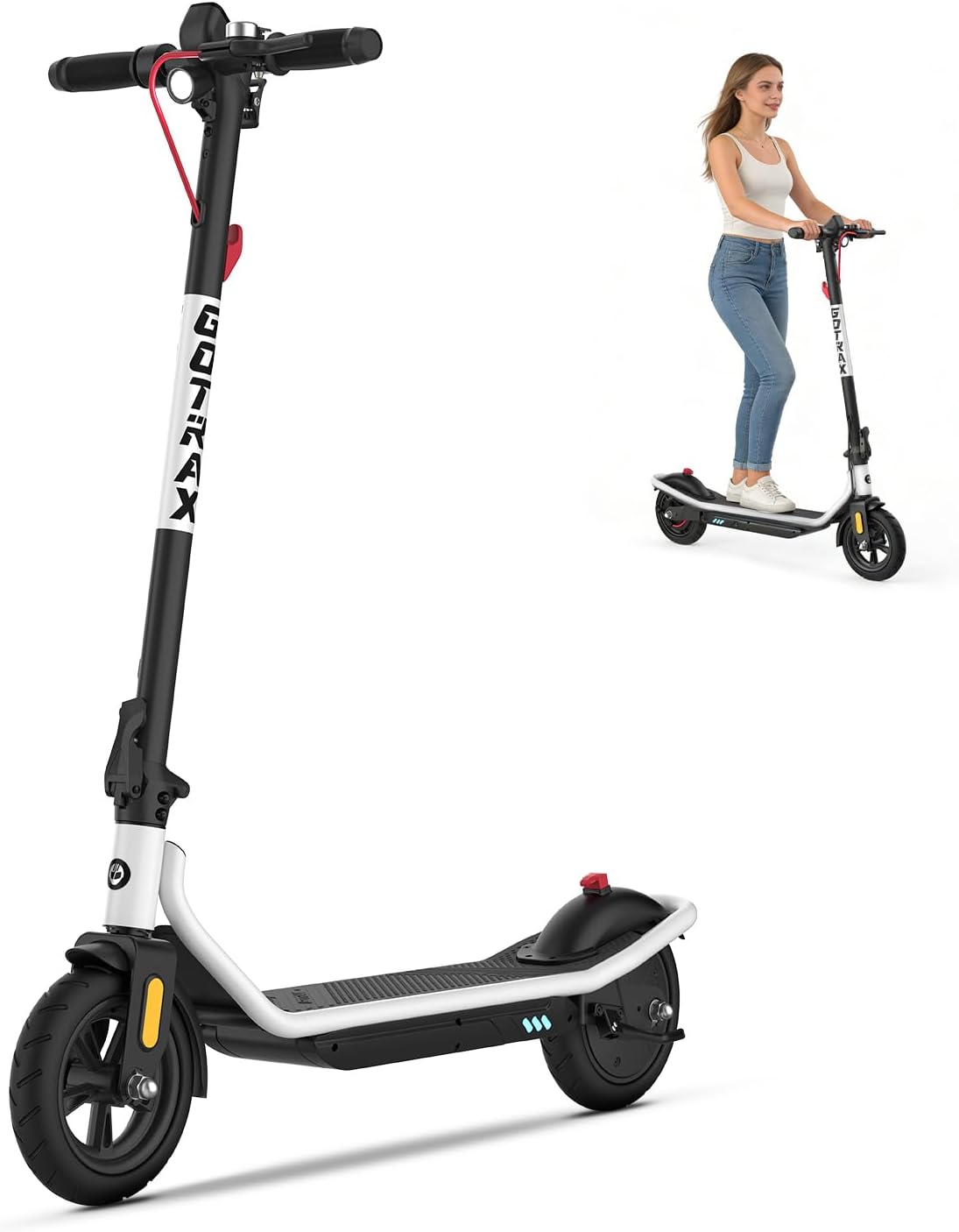 GOTRAX Electric Scooter for Adult,8.5" Tire,12 Mile & 15.5Mph by 250W Motor — image 10 of 12