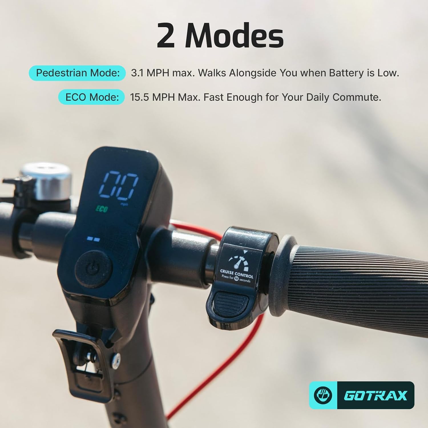 GOTRAX Electric Scooter for Adult,8.5" Tire,12 Mile & 15.5Mph by 250W Motor — image 6 of 12