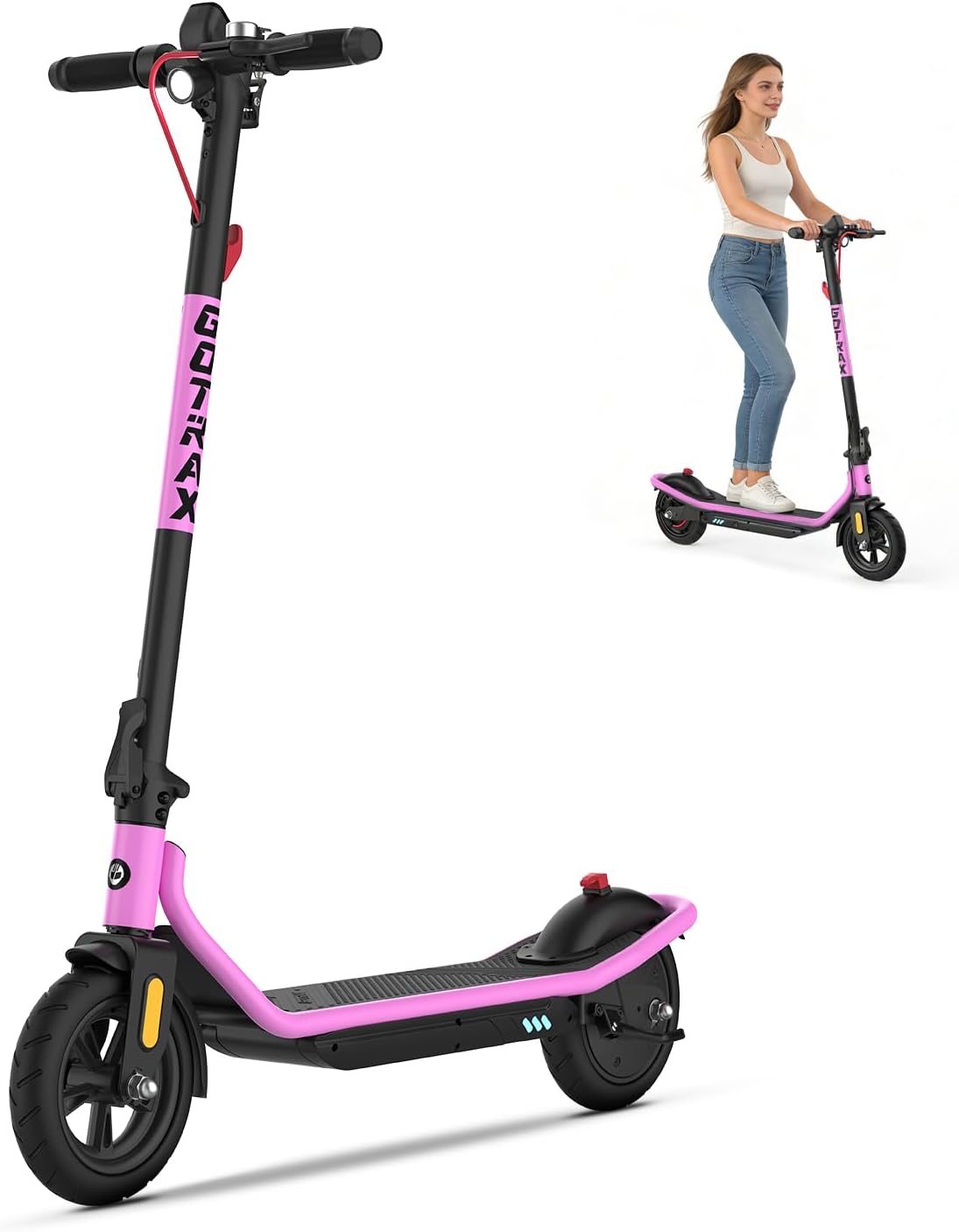 GOTRAX Electric Scooter for Adult,8.5" Tire,12 Mile & 15.5Mph by 250W Motor — image 9 of 12