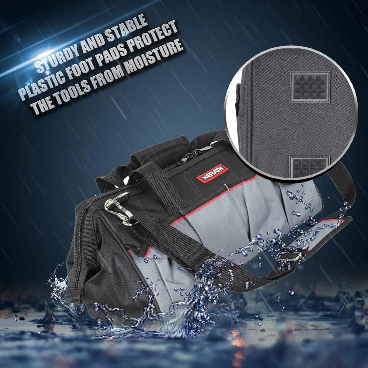 18 inch Multi-Functional Tool Bag Wide Soft Gate Mouth, Tool Storage Bag — image 2 of 7