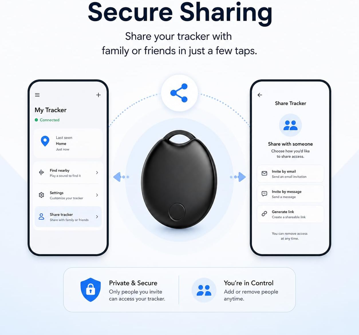 2026 Tracker Smart Tags for iOS and Android,Dual System Android Tracker Tags Bluetooth Key Finder Compatible with iOS and Android for Keys, Luggage and More — image 3 of 7