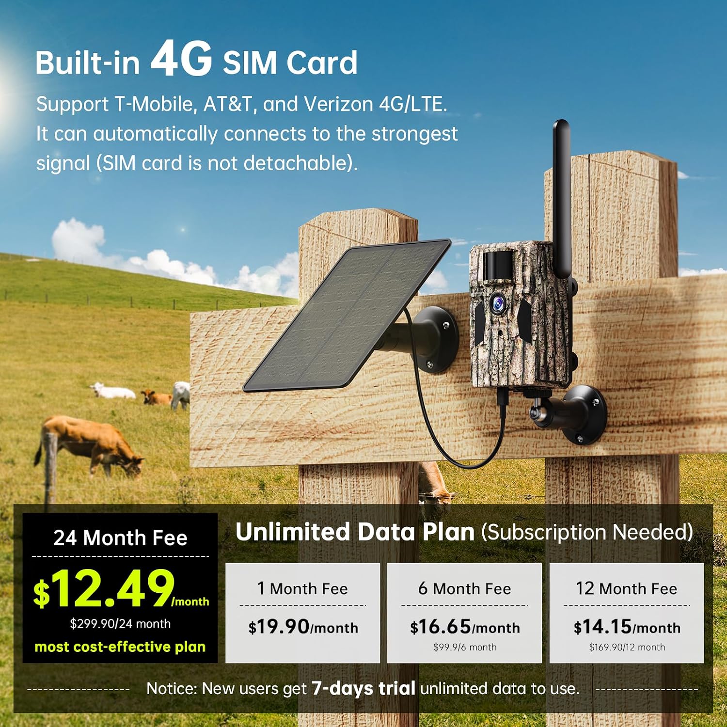 4G LTE Solar Cellular Trail Camera — image 6 of 8