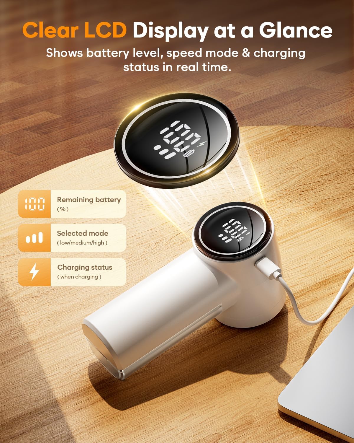 Fabric Shaver, Lint Remover Rechargeable,6-Blade Lint Remover — image 4 of 8