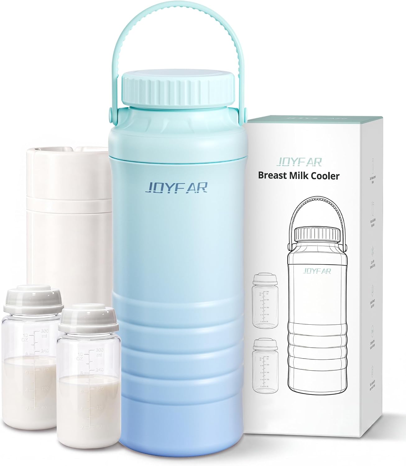 22oz Portable Breast Milk Cooler for Outdoor (Purple) — image 3 of 3