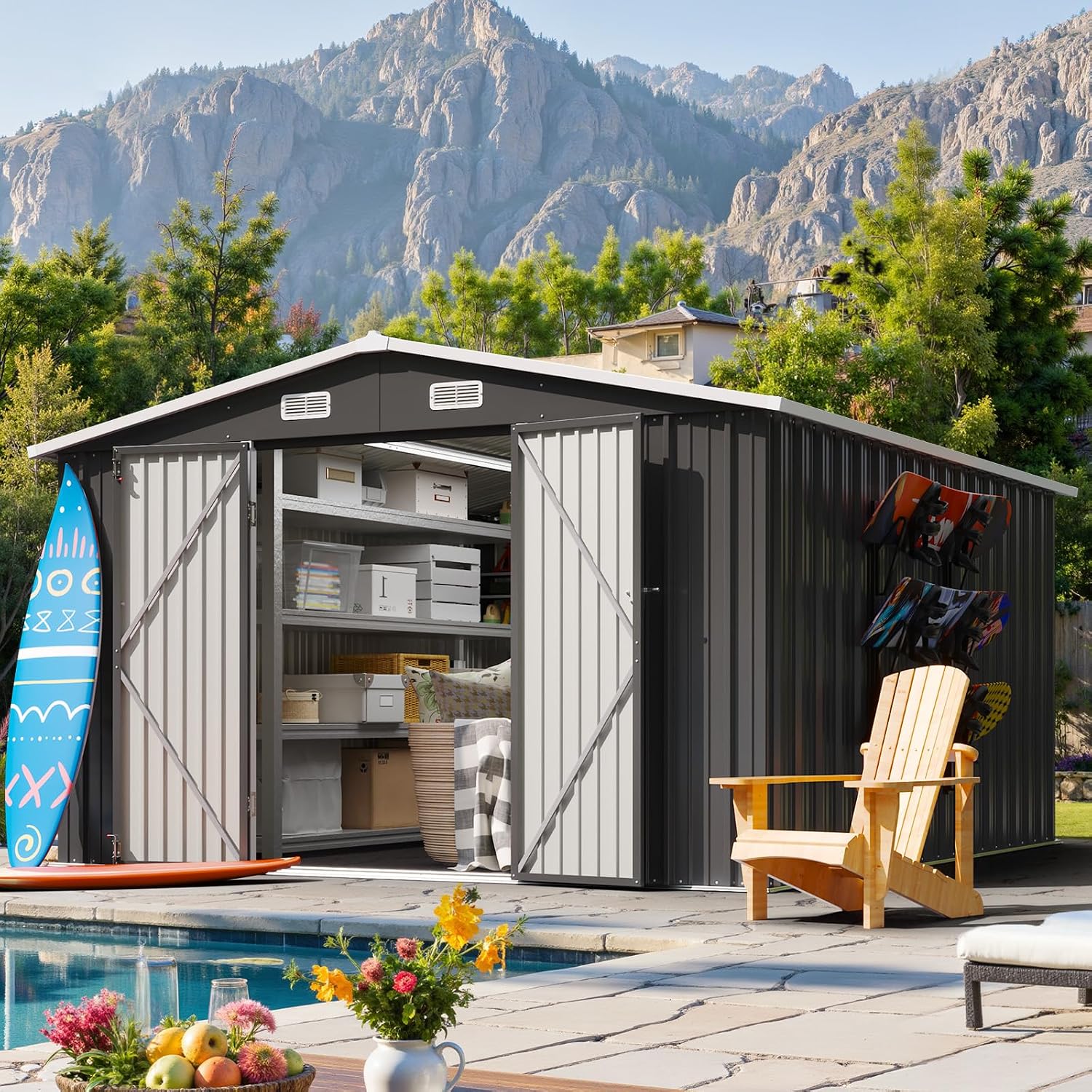 6 x 4 Garden Tool Shed — image 10 of 12